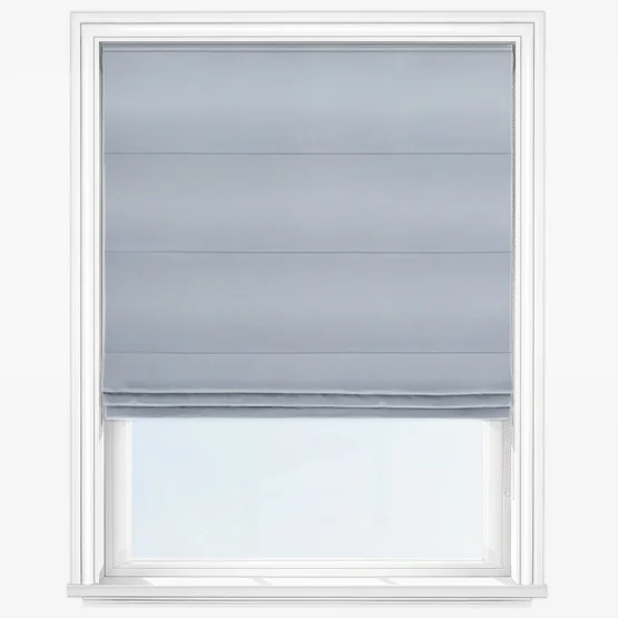 Naturo recycled sky blue roman blind