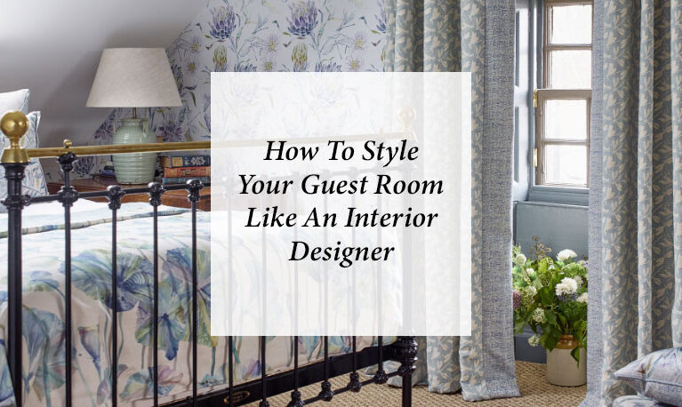 How To Style Your Guest Room Like An Interior Designer