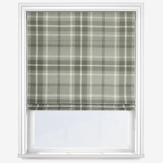 Balmoral Dove grey Roman Blind.